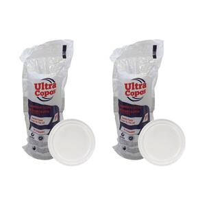 Tampa Para Copo 770Ml Transparente Sem Furo Pp C/100 Ultra