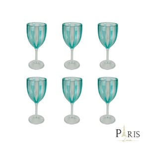 Conjunto 6 Taças de Acrílico Verde 19cm RJW0020 BTC
