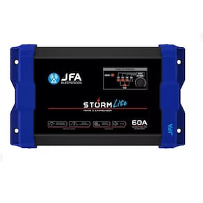 Fonte Carregador Bateria Jfa 60A Storm Lite 3000W Medidor