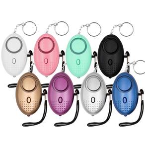 Alarme pessoal KOSIN Safe Sound 140 dB com luzes LED (pacote com 8)