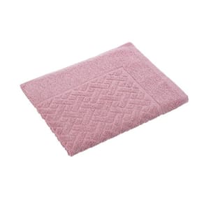 Toalha Piso Malta 50Cm X 60Cm Rosa Cha Cavhome