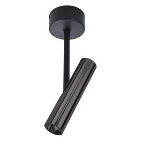 Spot Arandela de Sobrepor Preto Brilhante Led 6W 3000K Bivolt