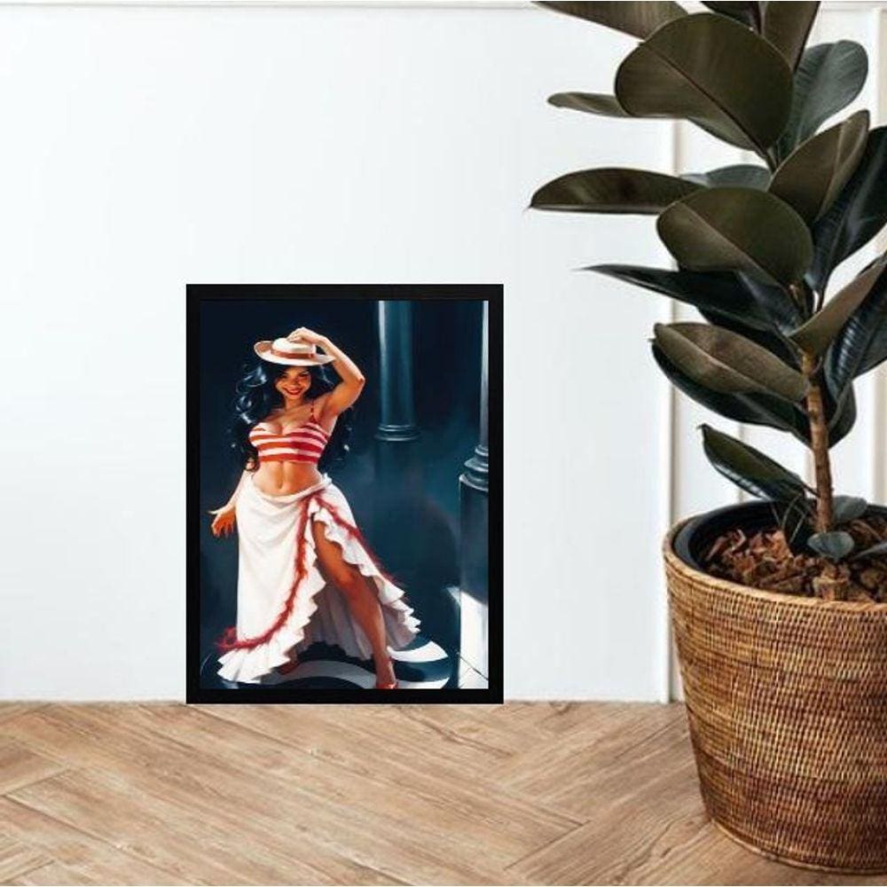 Quadro Maria Navalha - Umbanda 24X18Cm