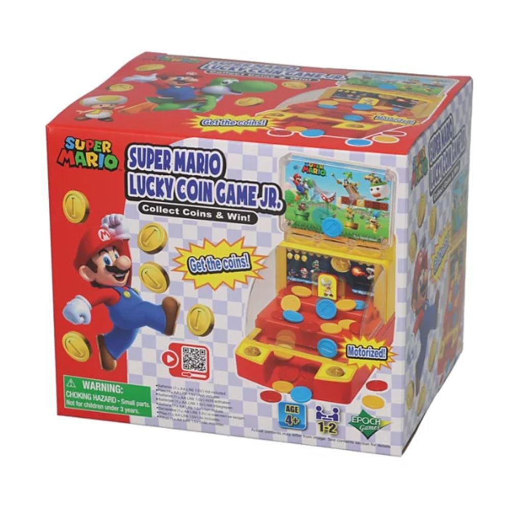 Super Mario Mini Jogo Lucky Coin Game Junior Moeda da Sorte