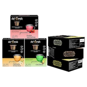 60 Cápsulas Chá Aroma Selezione - Cápsulas Compatíveis Nespresso *