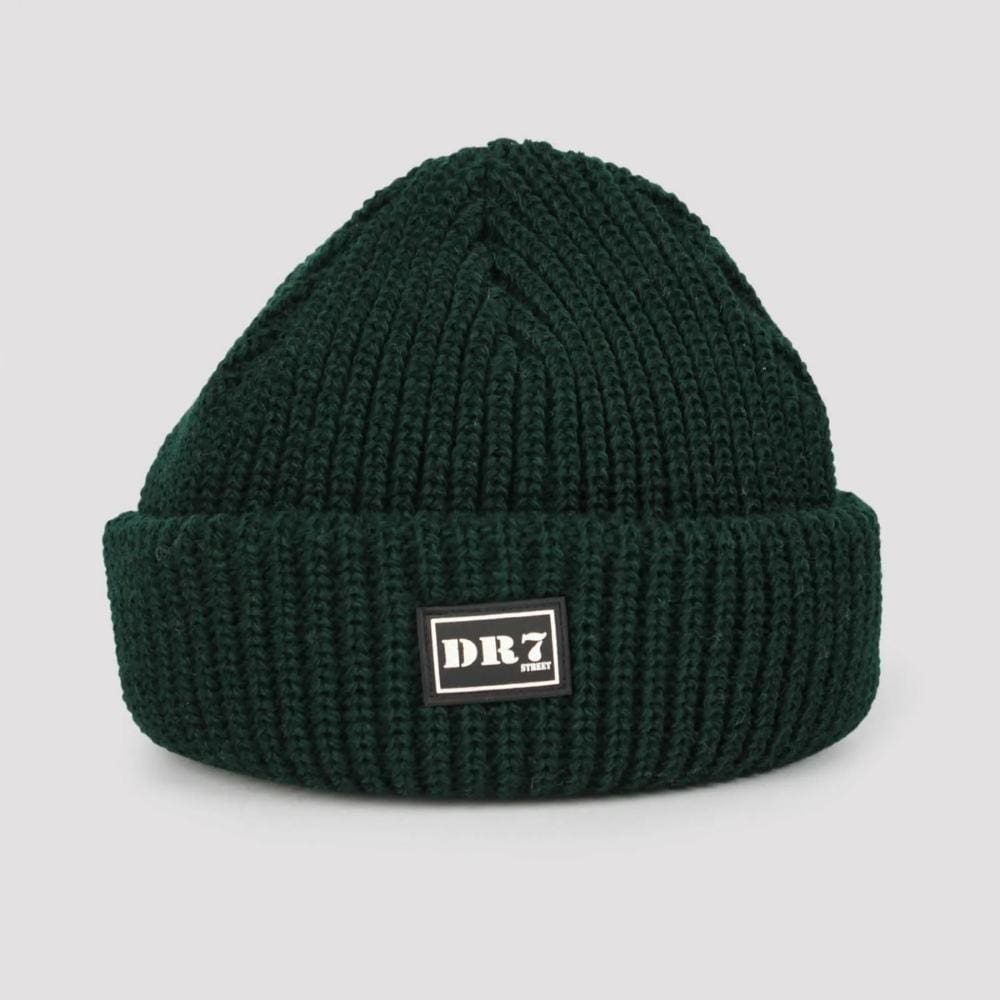 Touca Gorro DR7 Street Classic Logo Mini - Verde Escuro - Verde - Único
