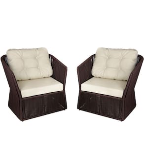 2 Poltronas Com Alumínio P/ Jardim, Sala De Estar, Recepção