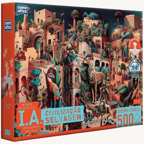 Quebra-cabeça IA: Civilização Selvagem 500 peças Toyster