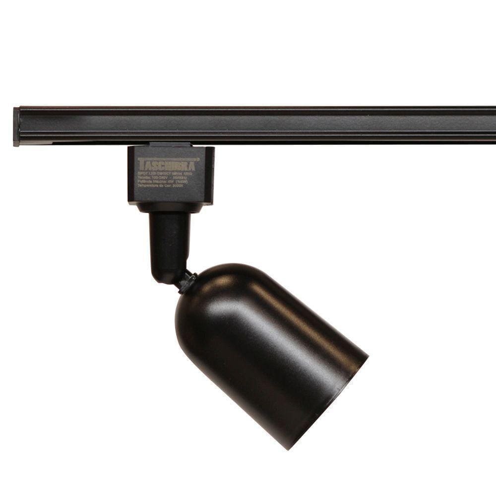 Spot Led Taschibra Direct Para Trilho Par20 10w Preto Bivolt 6500k Luz Fria
