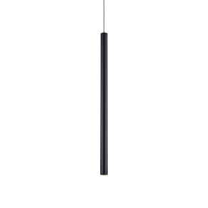 Lustre Pendente Nordecor Dunn 2690 Preto Led Bivolt