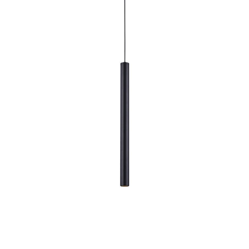 Lustre Pendente Nordecor Dunn 2689 Preto Led Bivolt