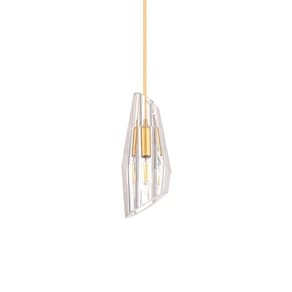 Lustre Pendente Nordecor Kary 2588 Ouro Fosco E14 Bivolt