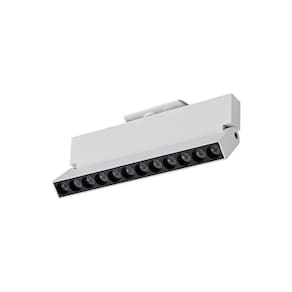 Módulo Led Projetor Para Trilho Nordecor Duli 12w 22cm Bivolt 3000k Luz Amarela