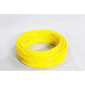 Fio Cabo Flexível 4 Mm 100 Metros Amarelo