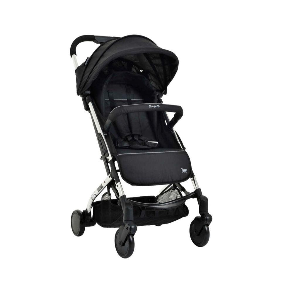Carrinho De Passeio Bebê Zap Burigotto Metal Prata
