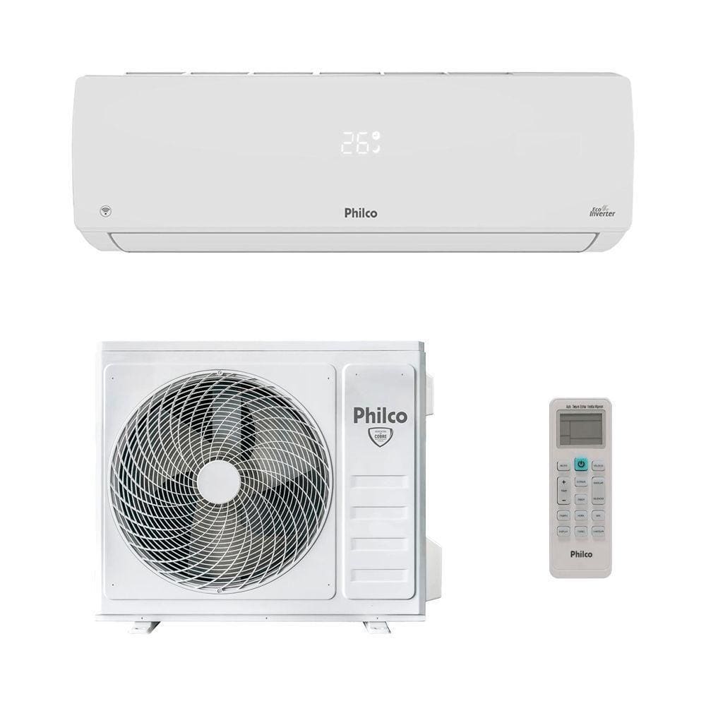 Ar Condicionado Split Hi Wall Philco Eco Inverter 30.000 Btus Frio 220v R-32