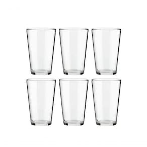 Jogo Copos Vidro Dia A Dia 6pcs 220ml