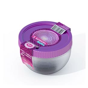 Porta Cebola Plástico Diadia Roxo - Sanremo