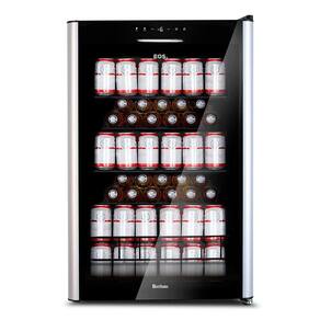 Cervejeira EOS Bierhaus 115 Litros Frost Free com Compressor Porta de Vidro e Acabamento em Inox ECE131 110V