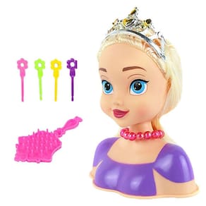 Boneca Amy Busto Para Pentear Com Acessórios Cabeleireira Tipo Barbie