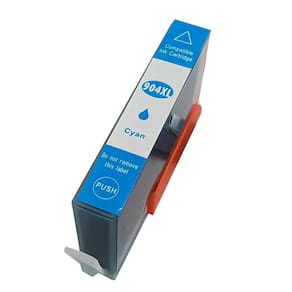 Cartucho Para Impressora Pro 7720 904XL - T6M04AL Cyan Compatível