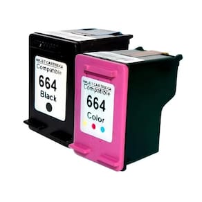 Kit Cartucho Para Impressora 3776 664 compatível