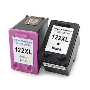 Kit Cartucho Para Impressora J510a 122xl compatível