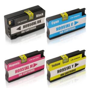 Kit Cartucho Para Impressora 8100 950xl e 951xl compatível
