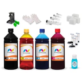 Kit 4 Tinta Para Impressora 1516 4646 2646 662XL de 1 Litro Platinum