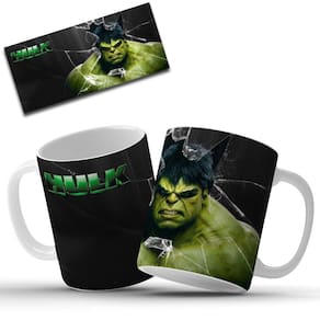 Caneca do Hulk Personalizada em Cerâmica 325ml