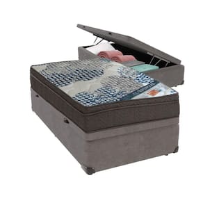 Cama Box Baú Ortobom Isosuperpocket Solteiro D26 Ortobom