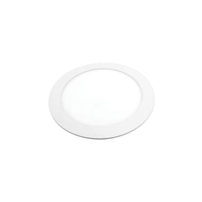 Painel De Led Lorenzetti Redondo De Embutir 12w 6500k Luz Branca