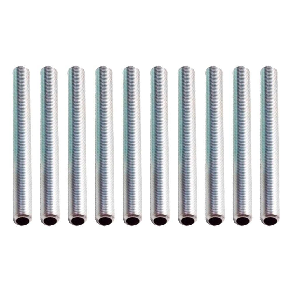 10 Niple Barra Rosqueada Haste Para Lustre 50cm 500mm Marcai