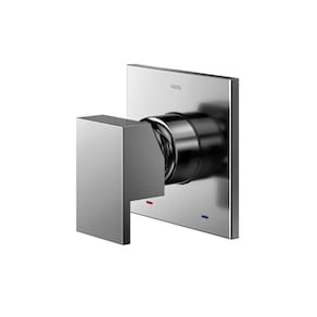 Acabamento Monocomando Para Chuveiro Docol New Edge 925948 3-4" Grafite Polido