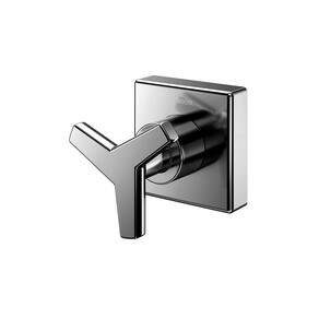 Acabamento Para Registro Docol City 877548 Para Base Deca 1-2", 3-4" E 1" Grafite Polido