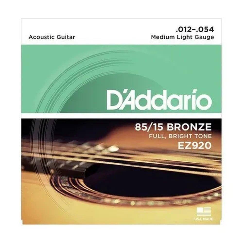 Encordoamento Violao Aço 012 Ez 920 Daddario Ez920