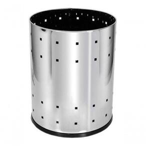 Lixeira Telada Aço Inox 13L Para Casa Ou Escritório Inox