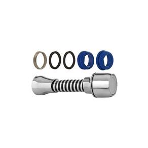 Extensor Plástico Para Torneira Com Arejador 9cm Blukit Cromado