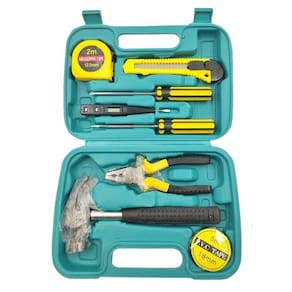 Kit De Ferramentas Jogo 9 Peças Com Maleta Sj8009A Snjue
