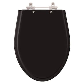 Tampa de Vaso em MDF Alpinia Preto para bacia Fiori