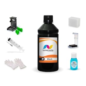 Tinta Para Impressora 2776 2376 6476 2774 667XL Black 500ml Platinum