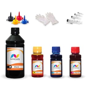 Kit 4 Tinta Para Epson L575 T664120 CMYK 800mL