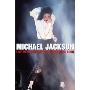 DVD Michael Jackson - Live In Bucharest: The Dangerous Tour