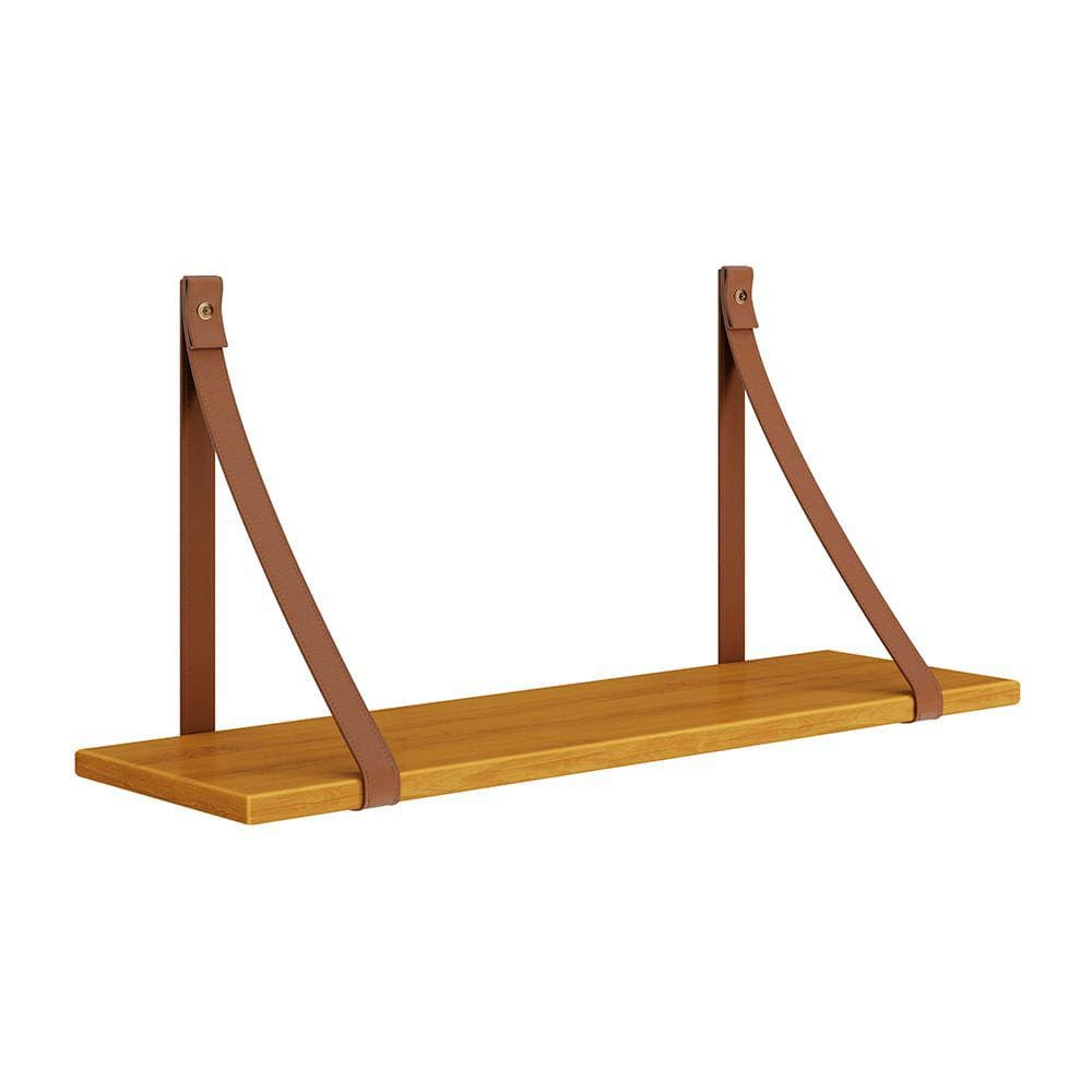 Conjunto Luna com 2 Prateleiras Savana Fosco - 66cmx19cmx29cm