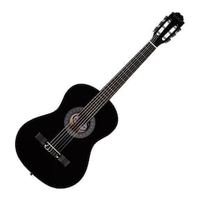Violão Waldman Estudante Acústico Cordas Nylon Preto Pp1