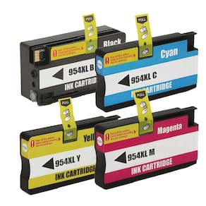 Kit Cartucho Para Impressora Pro 8725 954xl compatível