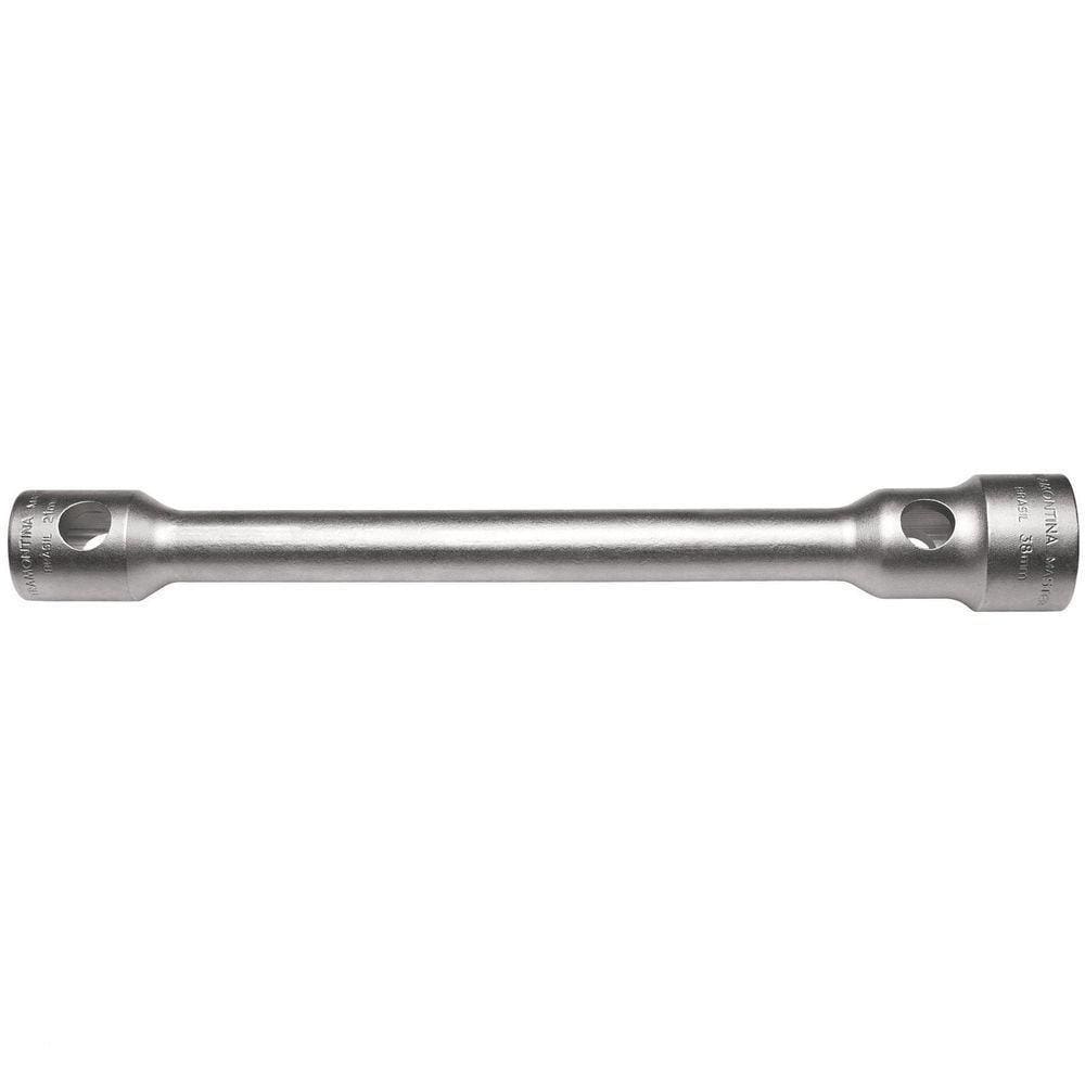 Chave De Roda 32x30 Mm Com Corpo Forjado Em Aço Especial Cromado Com Furo Para Manípulo