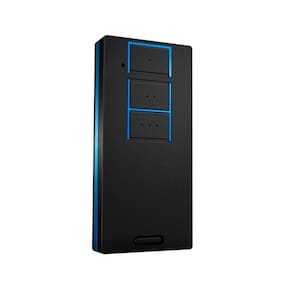 Controle Smart Para Portao 3 Botoes Preto/Azul Hitron
