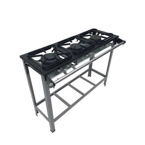 Fogao 3B M-7 2Qs 1Qd Top 30X30 Perfil 5Cm P/panela (Sc) - Metalmaq