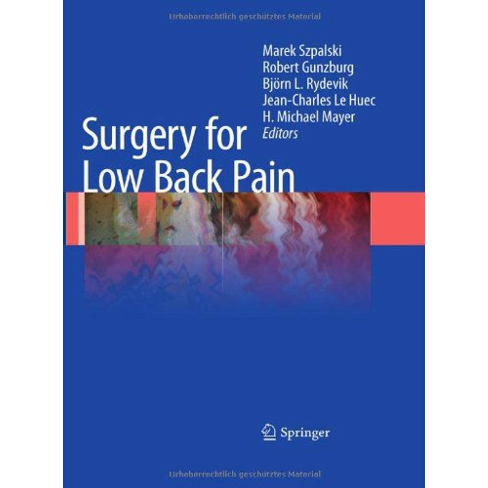 Surgery For Low Back Pain